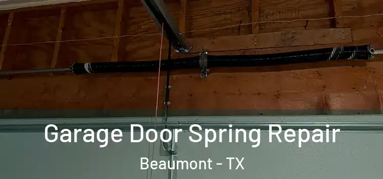  Garage Door Spring Repair Beaumont - TX
