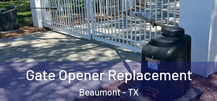 Gate Opener Replacement Beaumont - TX